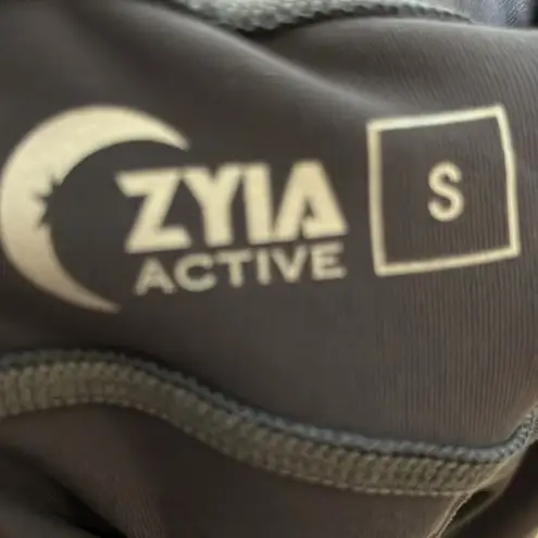 Zyia Unwind Jogger Womens Small Gray Pull on Casual Stretch Pants Active