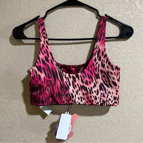 Pretty Yitty Headliner Shaping Midi Bralette Yitty Kitty Magenta black SMALL NEW Pink Size M