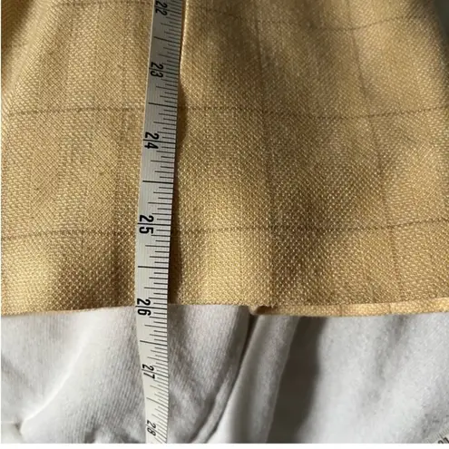 Pendleton Rayon, Wool & Silk Blend Trouser Pant Suit Size 16 and Gorgeous Yellow