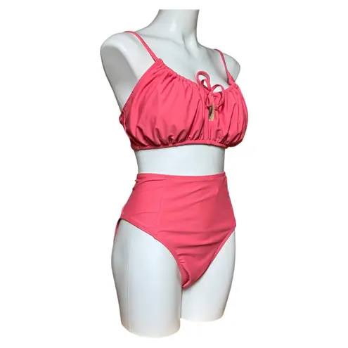 Old Navy  2 Piece Bikini Daylily Pink XL/XXL
