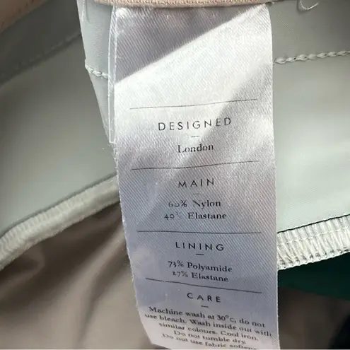 Vaara × Barry's Rain Forest Green White Flo Tuxedo Legging 7/8 Women Size Small