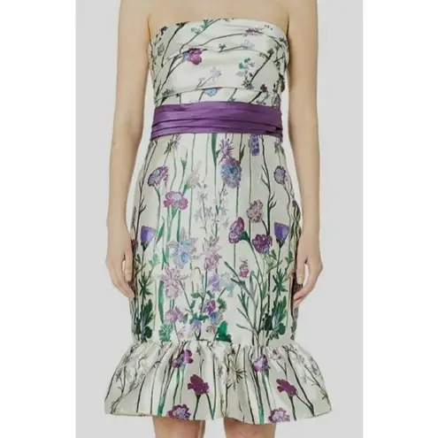 Marchesa Notte Erwina Dress Size 6 White