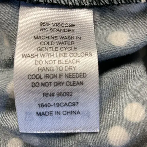 Carolina belle Women's Polka Dot Jumpsuit Size XS Black White Sleeveless Stretch