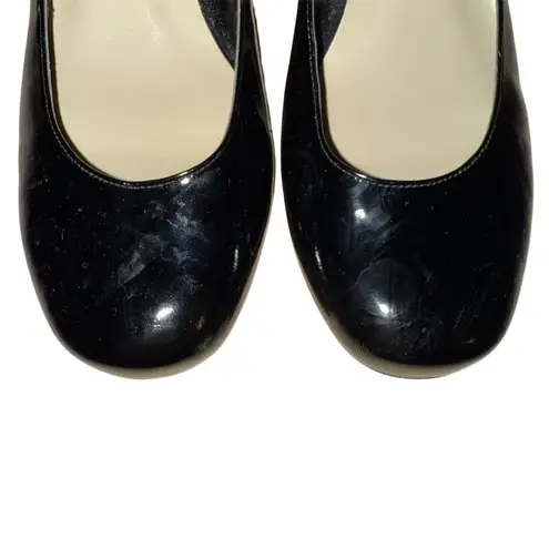 Array Women's Black Mary Jane Block Heel Pumps Size 8.5N