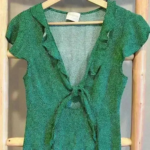 Auguste the Label Diamond Rumba Midi Dress Green size 4