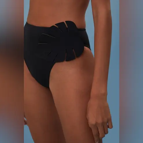 Farm Rio Palm Appliqué Bikini Bottom, Size Large, $120