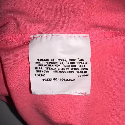 AB Studio hot pink ruffle summer dress women’s size medium