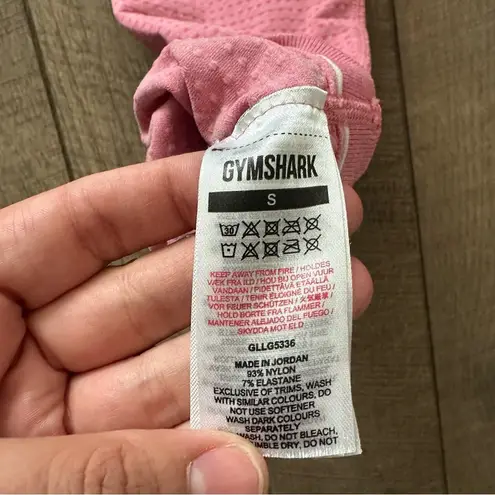 Gymshark  Vital Seamless Leggings in Sorbet Pink Marl Full Length High Waisted