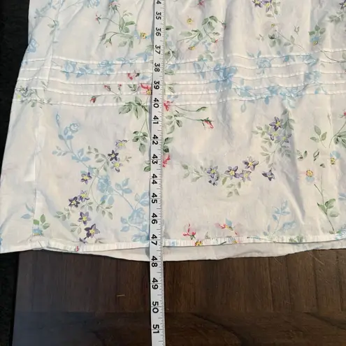 Eileen West Garden Of Dreams Nightgown Medium White Floral Cottagecore Feminine