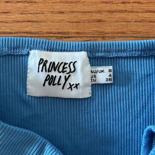 Princess Polly  Blue Skirt