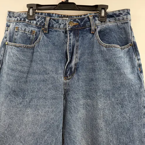 Ed Hardy Jeans Y2K Born Free Bird 90's womens Size 34 X 32 Baggy WIDE LEG Skater