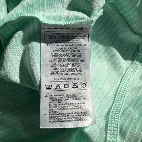 Adidas  • essentials climalite 3 stripe activewear tee