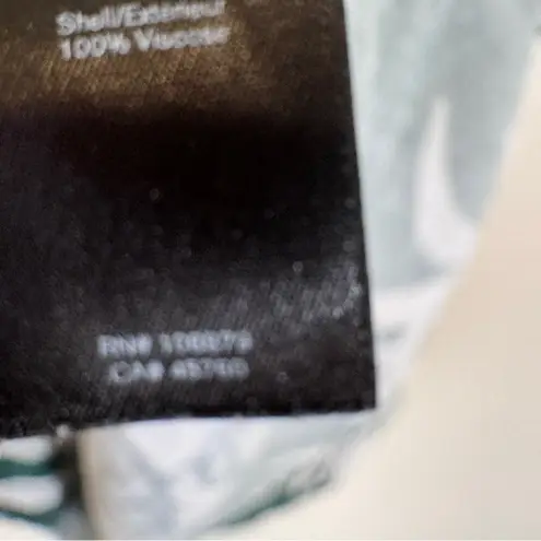 Rag and Bone  Green Sunflower Print Button Down Shirt Womens S Short Sleeve Casual - Image 8