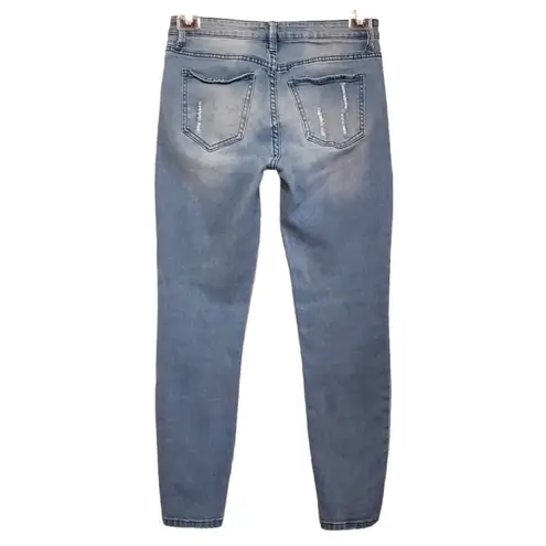 Evidnt Los Angeles Womens 27 Distressed Skinny Jeans