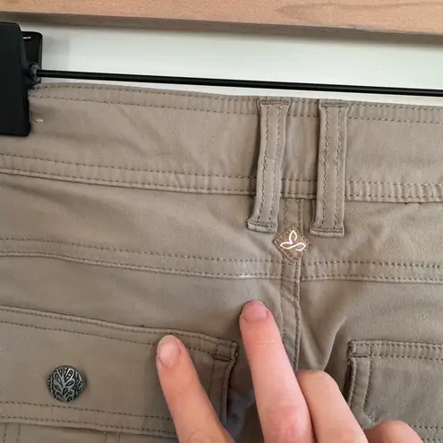 prAna Women’s Tan Adjustable Transitional Hiking Pants