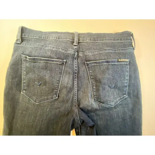 Hudson Natalie Ladies' Size 30 Mid-Rise Skinny Ankle Jeans Blue Dark Wash Preppy