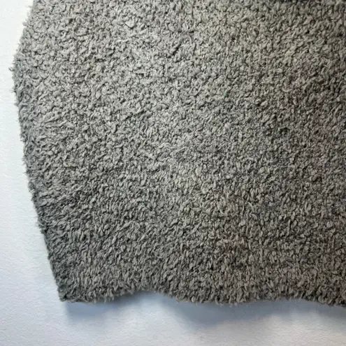 SKIMS Cozy Knit Bralette Tank Top Shirt Smoke Gray Stretch Fuzzy NEW Size 2X/3X