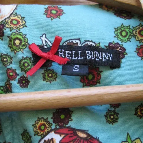 Hell Bunny Calvera Day of the Dead Floral Sugar Skull Dress