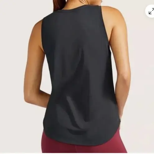 Peloton Agility Racer Logo Tank Top - Black Size Medium Biking Bike Bicycle Tee