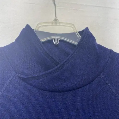Tek Gear  Pullover Sweatshirt Plus Size XXL Mock Neck blue polyester fleece - Image 5