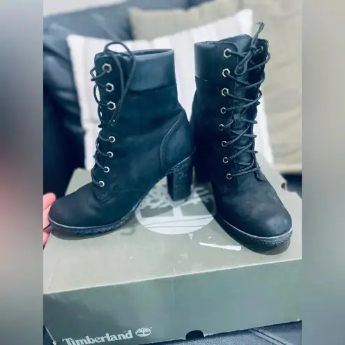 Timberland  Glancy Black Boots women’s size 6