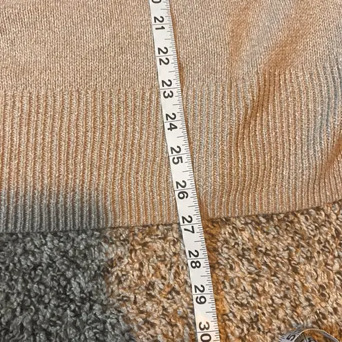 Ava & Viv Women's Beige Crew Neck Long Sleeve Knit Pullover Sweater 1X