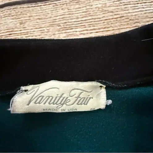 Vanity Fair Vintage pink green house dress no size tag