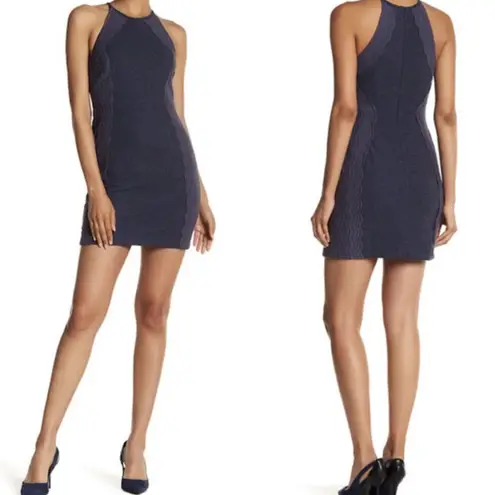 Plenty By Tracy Reese Plenty by Tracey Reese Sheath Dress Lace Panel Navy Blue NEW Womens Size 10