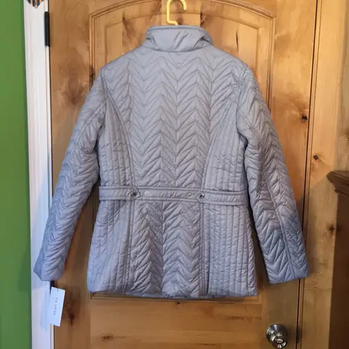 via spiga Moonstone Quilted Jacket Funnel Neck Puffer Coat 62242V $180 NWT M