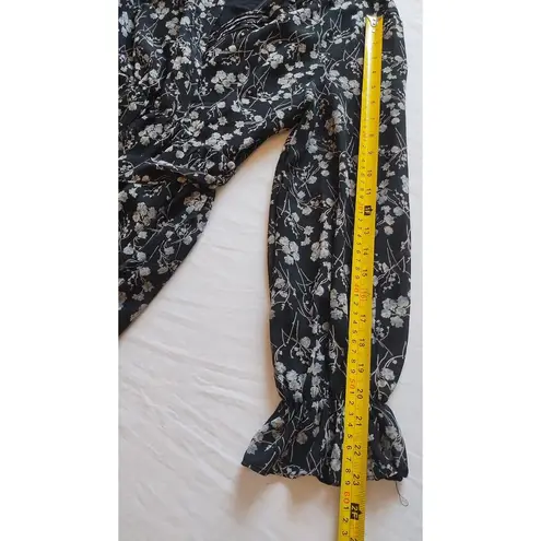 Grade & Gather  Calista floral print long sleeves dress size M