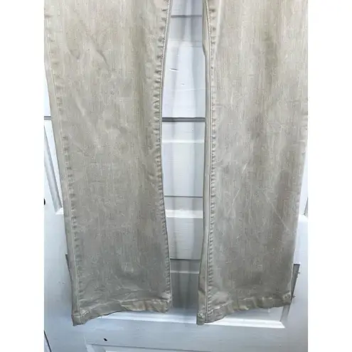 Pistola P6410TLT SFR Beige Belt Loops Wide Front Pockets Jeans Bootcut Size 28