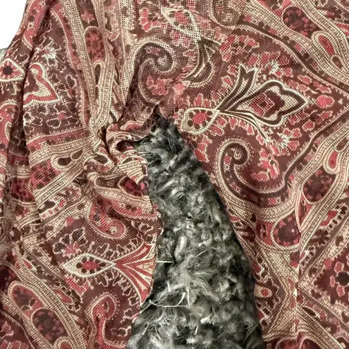 Ronny Kobo X RTR Mock Neck Mesh Top in Brown, Size S Brown