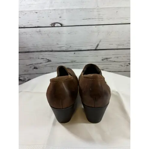 Earth Origins Women's Brown Leather Loafers US 7