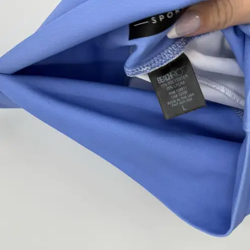 Beach Riot Blue Pearl Embellished Athletic Leggings Fitted Size Large