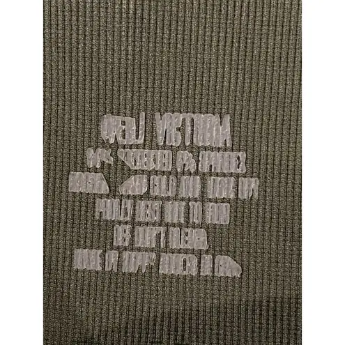 GRRRL Clothing Lucky Jade Seamless Leggings Size Weili/Victoria Green