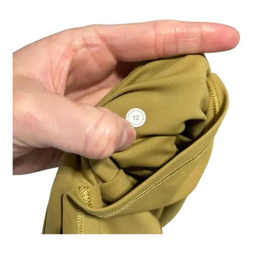 Lululemon  Pants Womens 12 Olive Green High Rise Pockets Leggings Yoga Gym Active