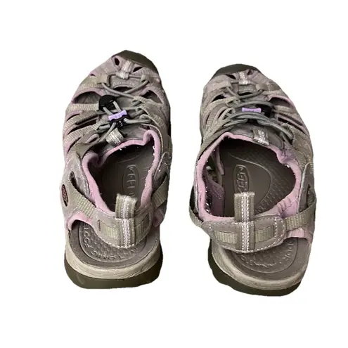 Keen Newport H2 Womens 10 40.5 Purple Canvas Waterproof Hiking Sandals Shoes