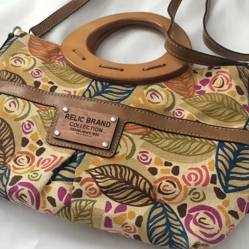 Relic Brand Collection Boho Leaves Handbag Shoulder Bag