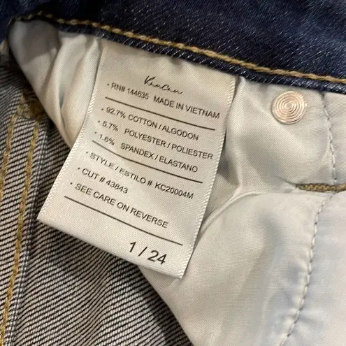 KanCan Womens High Rise Zip Fly Bootcut Denim Jeans Medium Blue Size 1/24 NWT