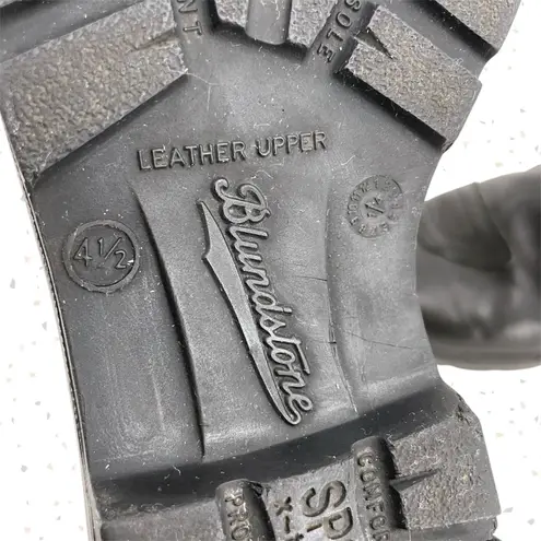 Blundstone X Ducati Scrambler Leather Chelsea Motorcycle Boots AU 4.5 FLAW