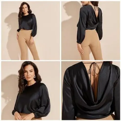 Marciano Serene Cowl Back Blouse
