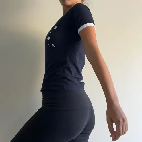 Navy Blue Australia Tee Size M