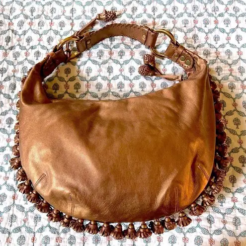 Isabella Fiore Morgan Embroidered Tassel Shoulder Bag + Patricia Nash Wallet