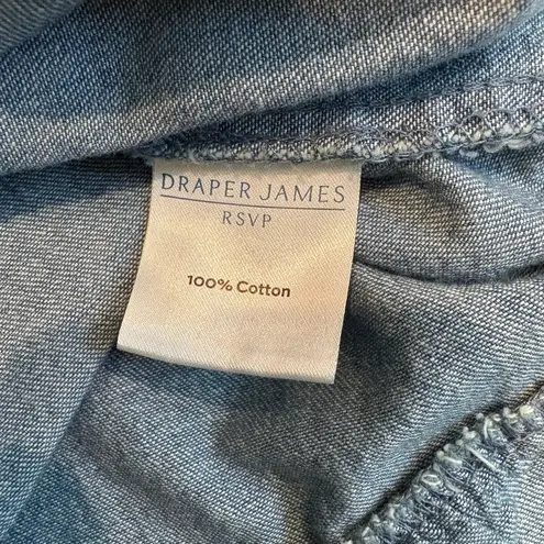 Draper James RSVP Sleeveless Belted Denim Shirt
Dress, Sz S