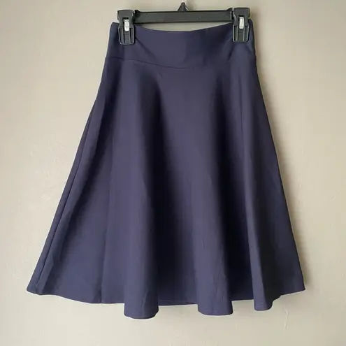 Brooklyn's sz XXS navy flare vintage style mini skirt Blue
