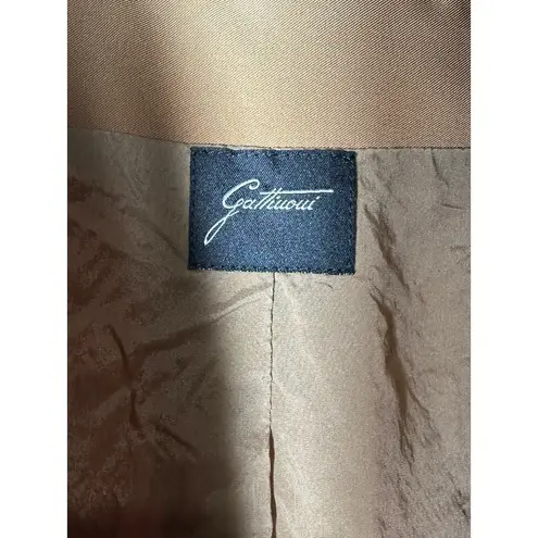 GATTINONI Women's Size 6 US Jacket Fitted Silhouette Wool Knit Sleeves #N5