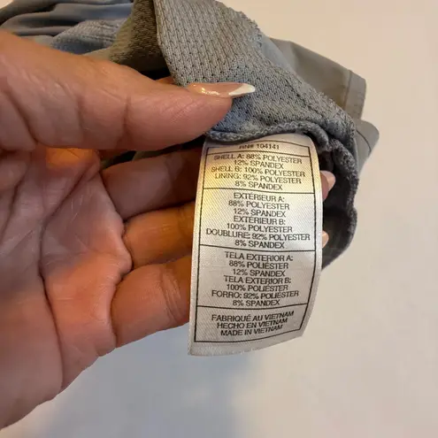 Nike ACG Skort Short Gray Belted Wrap Skort Women's Outdoor Hiking Travel Sz 6 #