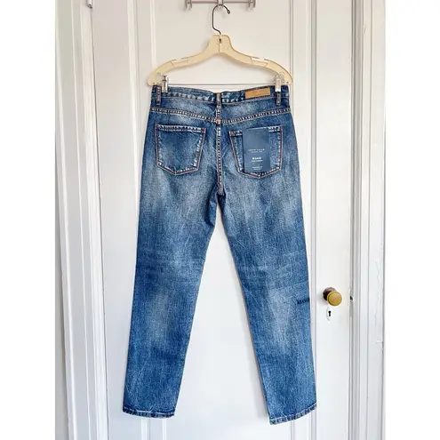 Denim Colab • #3A10 Byron Boyfriend jeans loose fit straight distressed faded - Image 8