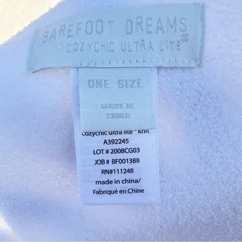 Barefoot Dreams Cozychic Ultra Lite Ocean Breeze Violet Ombré Poncho one size
