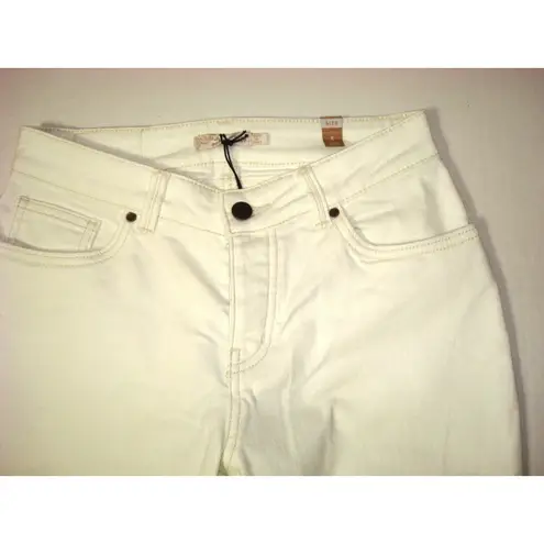 prAna New NWT Womens 2 26 X 27 Buxton Jeans White Boyfriend Stretch Organic Nice